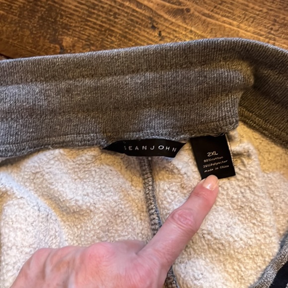 P Diddy Sean John Varsity Button Jacket Sweatsuit set Men’s - Picture 8 of 11